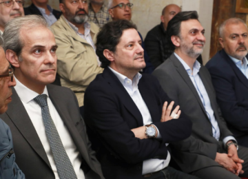 Civil War Memory Walk Brings Together Officials and Former Combatants in Beirut