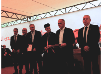 Patriarch Al-Rahi Honors Leaders in Reconciliation and Peacebuilding